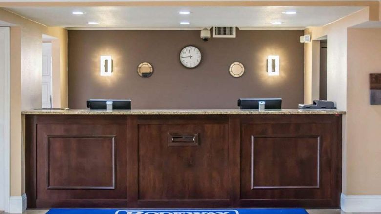 <b>Rodeway Inn & Suites, Tampa Lobby</b>. Images powered by <a href="https://iceportal.shijigroup.com/" title="IcePortal" target="_blank">IcePortal</a>.