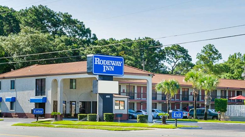 <b>Rodeway Inn Panama City Exterior</b>. Images powered by <a href="https://iceportal.shijigroup.com/" title="IcePortal" target="_blank">IcePortal</a>.