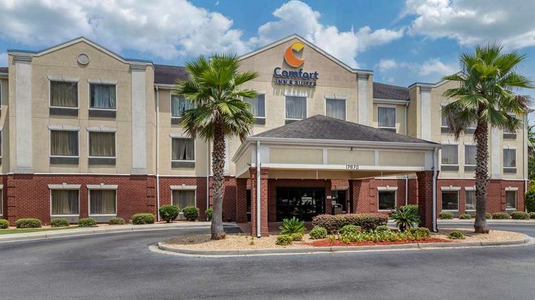 Comfort Inn and suites Statesboro Exterior. Images powered by <a href="https://iceportal.shijigroup.com" target="_blank" rel="noopener">Ice Portal</a>.