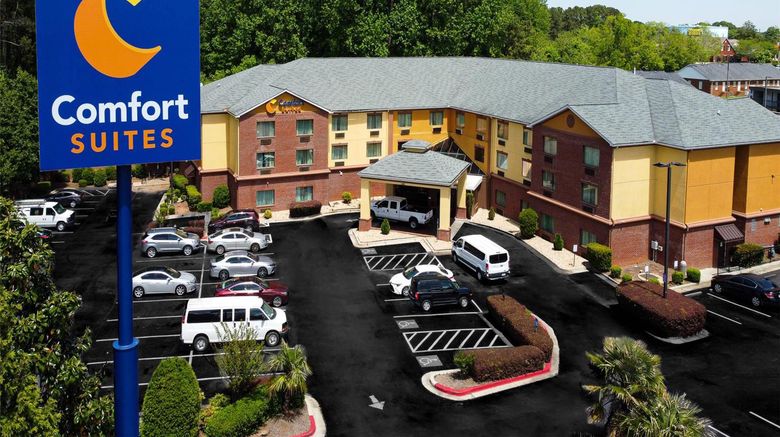<b>Comfort Suites Morrow Exterior</b>. Images powered by <a href="https://iceportal.shijigroup.com/" title="IcePortal" target="_blank">IcePortal</a>.