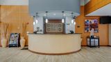 <b>Comfort Suites Stockbridge Lobby</b>. Images powered by <a href="https://iceportal.shijigroup.com/" title="IcePortal" target="_blank">IcePortal</a>.