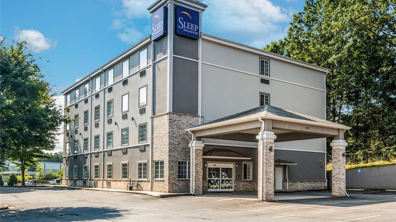 Sleep Inn  and  Suites Exterior. Images powered by <a href="https://iceportal.shijigroup.com" target="_blank" rel="noopener">Ice Portal</a>.