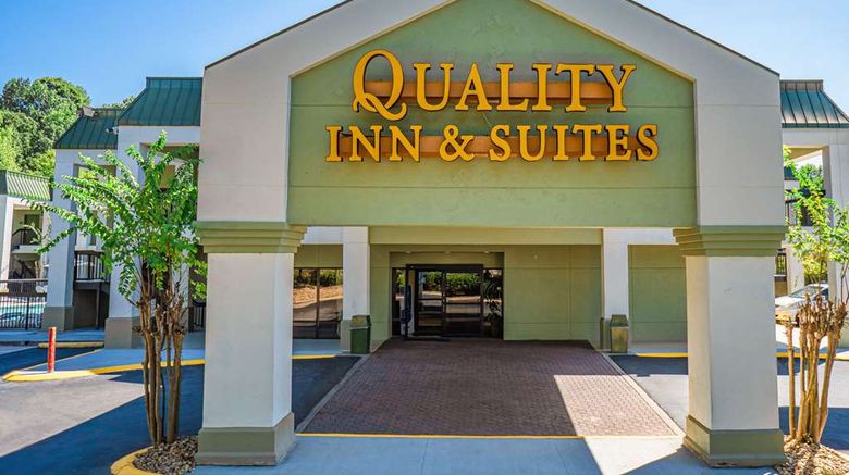 <b>Quality Inn & Suites near Six Flags Exterior</b>. Images powered by <a href="https://iceportal.shijigroup.com/" title="IcePortal" target="_blank">IcePortal</a>.