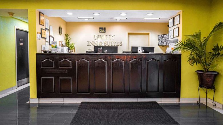 <b>Quality Inn & Suites near Six Flags Lobby</b>. Images powered by <a href="https://iceportal.shijigroup.com/" title="IcePortal" target="_blank">IcePortal</a>.