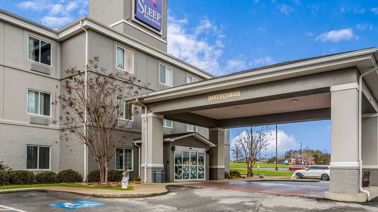 <b>Sleep Inn & Suites Exterior</b>. Images powered by <a href="https://iceportal.shijigroup.com/" title="IcePortal" target="_blank">IcePortal</a>.