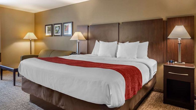 <b>Comfort Inn & Suites Room</b>. Images powered by <a href="https://iceportal.shijigroup.com/" title="IcePortal" target="_blank">IcePortal</a>.