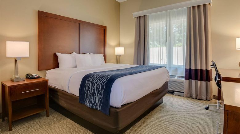 <b>Comfort Inn & Suites Room</b>. Images powered by <a href="https://iceportal.shijigroup.com/" title="IcePortal" target="_blank">IcePortal</a>.
