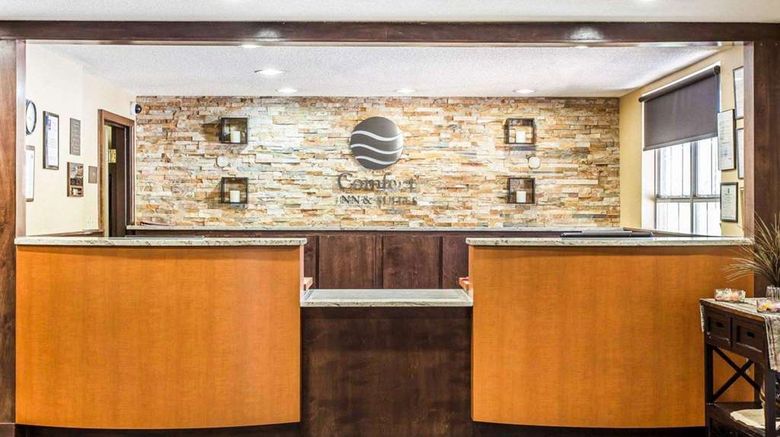 <b>Comfort Inn & Suites Ballpark Area Lobby</b>. Images powered by <a href="https://iceportal.shijigroup.com/" title="IcePortal" target="_blank">IcePortal</a>.