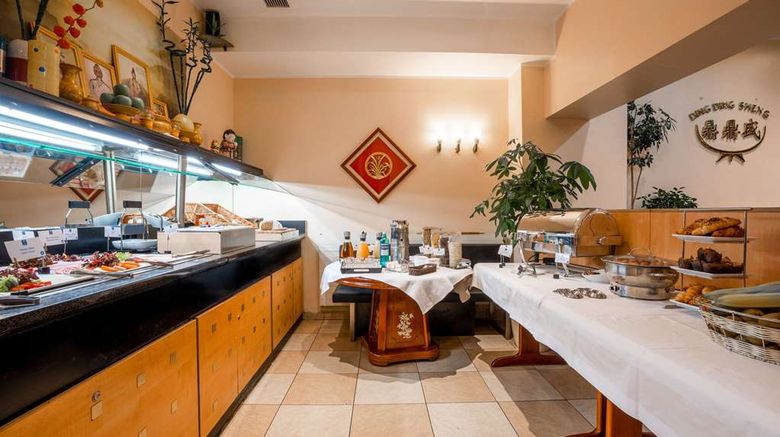 <b>Comfort Hotel Frankfurt City Centre Restaurant</b>. Images powered by <a href="https://iceportal.shijigroup.com/" title="IcePortal" target="_blank">IcePortal</a>.