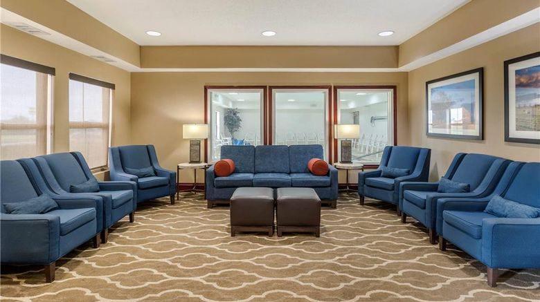 <b>Comfort Inn Walcott Lobby</b>. Images powered by <a href="https://iceportal.shijigroup.com/" title="IcePortal" target="_blank">IcePortal</a>.