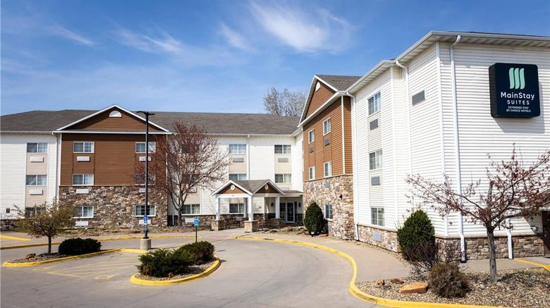 MainStay Suites Coralville Exterior. Images powered by <a href="https://iceportal.shijigroup.com" target="_blank" rel="noopener">Ice Portal</a>.