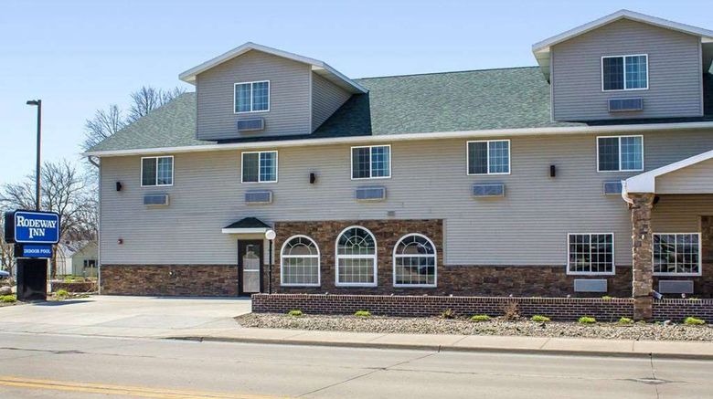 Rodeway Inn near Okoboji Lake Exterior. Images powered by <a href="https://iceportal.shijigroup.com" target="_blank" rel="noopener">Ice Portal</a>.