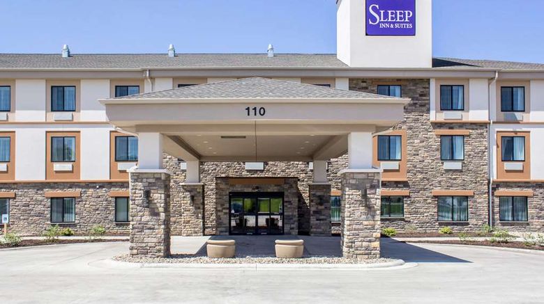 <b>Sleep Inn & Suites Fort Dodge Exterior</b>. Images powered by <a href="https://iceportal.shijigroup.com/" title="IcePortal" target="_blank">IcePortal</a>.