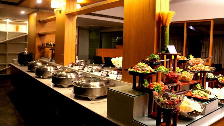 <b>Comfort Inn Lucknow Restaurant</b>. Images powered by <a href="https://iceportal.shijigroup.com/" title="IcePortal" target="_blank">IcePortal</a>.