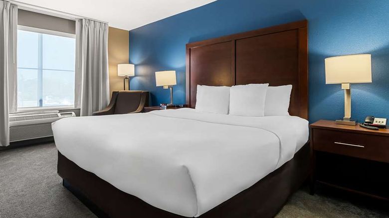 <b>Comfort Inn & Suites Room</b>. Images powered by <a href="https://iceportal.shijigroup.com/" title="IcePortal" target="_blank">IcePortal</a>.