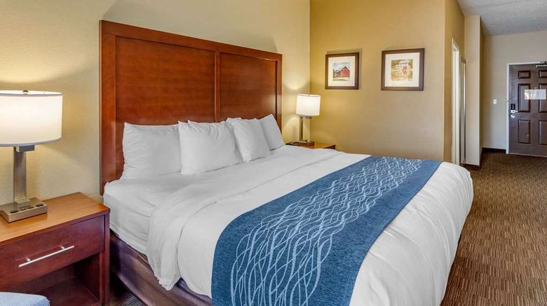 <b>Comfort Inn Room</b>. Images powered by <a href="https://iceportal.shijigroup.com/" title="IcePortal" target="_blank">IcePortal</a>.