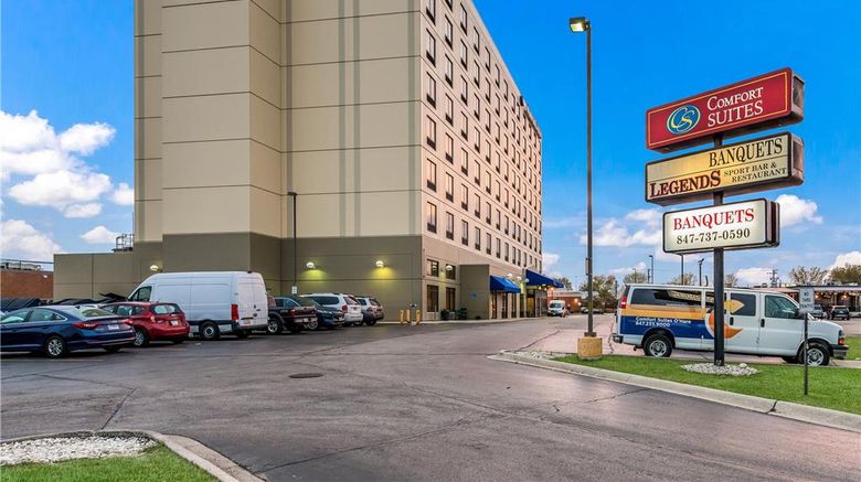 <b>Comfort Suites & Conf Center O'Hare Exterior</b>. Images powered by <a href="https://iceportal.shijigroup.com/" title="IcePortal" target="_blank">IcePortal</a>.
