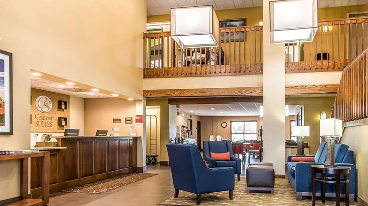 Comfort Suites Effingham Central Lobby