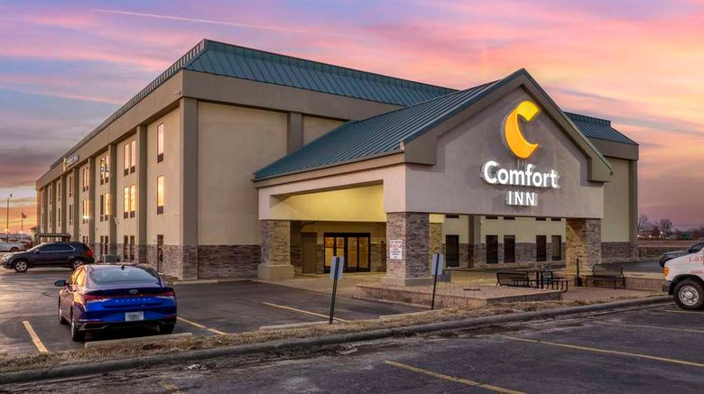 <b>Comfort Inn Exterior</b>. Images powered by <a href="https://iceportal.shijigroup.com/" title="IcePortal" target="_blank">IcePortal</a>.