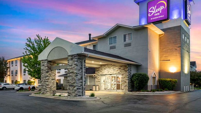 <b>Sleep Inn Exterior</b>. Images powered by <a href="https://iceportal.shijigroup.com/" title="IcePortal" target="_blank">IcePortal</a>.