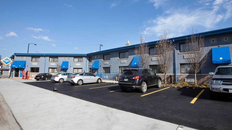 Rodeway Inn Chicago-Evanston Exterior. Images powered by <a href="https://iceportal.shijigroup.com" target="_blank" rel="noopener">Ice Portal</a>.