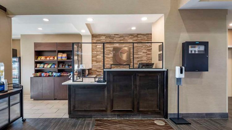 Comfort Inn Crawfordsville Lobby