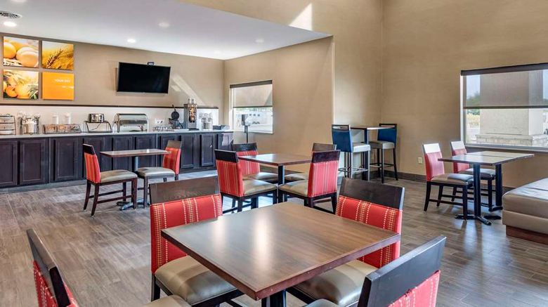 <b>Comfort Inn Crawfordsville Restaurant</b>. Images powered by <a href="https://iceportal.shijigroup.com/" title="IcePortal" target="_blank">IcePortal</a>.