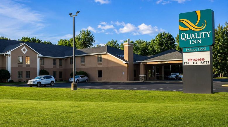 Quality Inn North Vernon Exterior. Images powered by <a href="https://iceportal.shijigroup.com" target="_blank" rel="noopener">Ice Portal</a>.