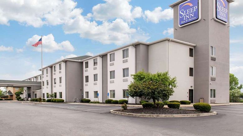 Sleep Inn and Suites Columbus South Exterior. Images powered by <a href="https://iceportal.shijigroup.com" target="_blank" rel="noopener">Ice Portal</a>.