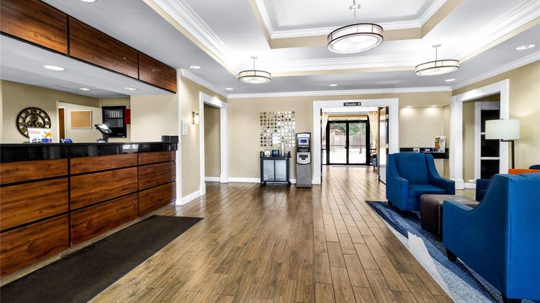 <b>Comfort Inn East, Evansville Lobby</b>. Images powered by <a href="https://iceportal.shijigroup.com/" title="IcePortal" target="_blank">IcePortal</a>.