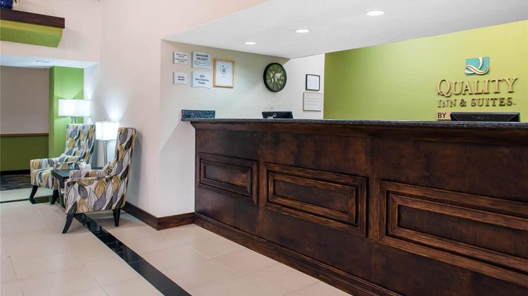 Quality Inn & Suites Anderson Lobby