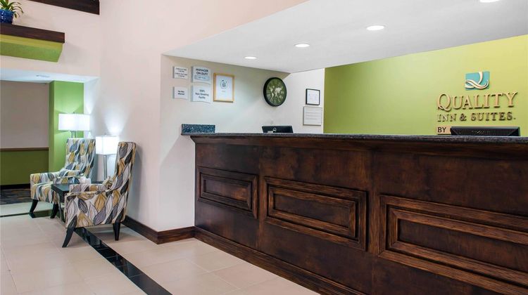 Quality Inn & Suites Anderson Lobby
