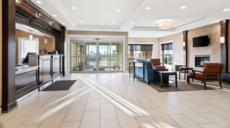<b>Comfort Inn Lobby</b>. Images powered by <a href="https://iceportal.shijigroup.com/" title="IcePortal" target="_blank">IcePortal</a>.
