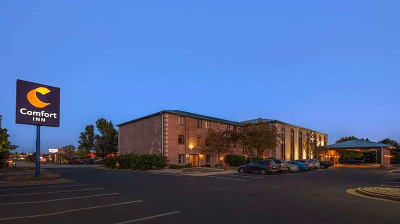 <b>Comfort Inn Exterior</b>. Images powered by <a href="https://iceportal.shijigroup.com/" title="IcePortal" target="_blank">IcePortal</a>.