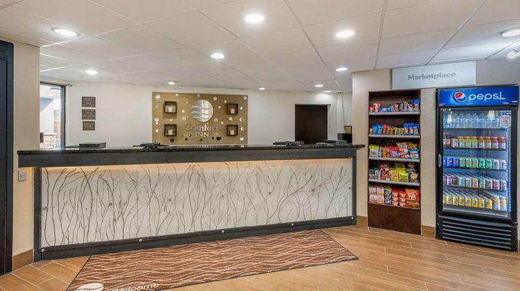 Comfort Inn Indianapolis South Lobby