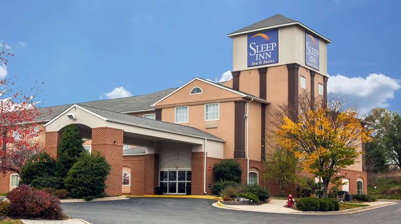 <b>Sleep Inn and Suites Emmitsburg Exterior</b>. Images powered by <a href="https://iceportal.shijigroup.com/" title="IcePortal" target="_blank">IcePortal</a>.