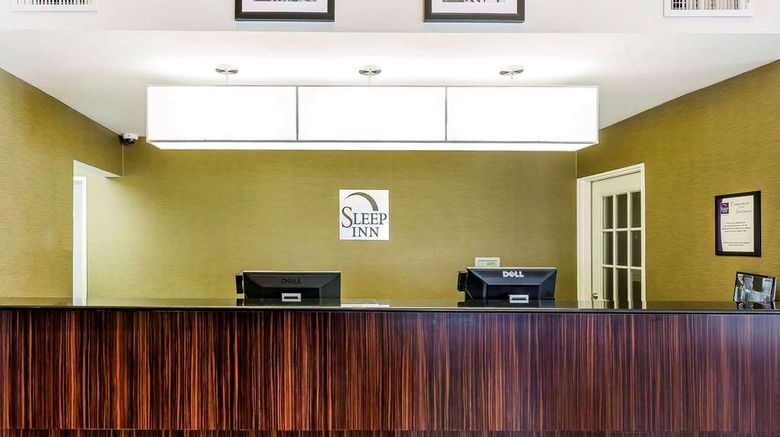 <b>Sleep Inn Columbia Gateway Jessup Lobby</b>. Images powered by <a href="https://iceportal.shijigroup.com/" title="IcePortal" target="_blank">IcePortal</a>.