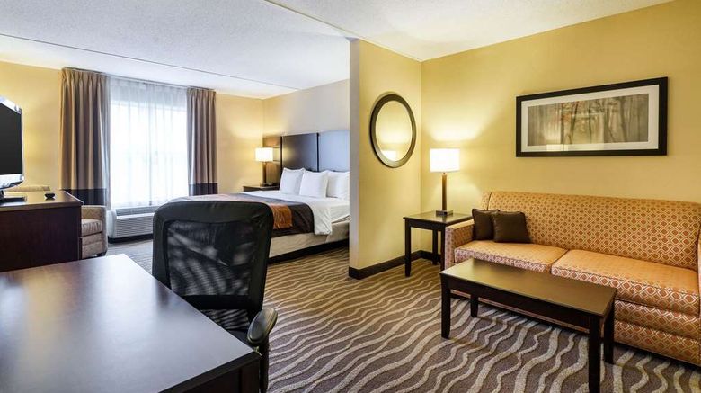 <b>Comfort Inn & Suites Room</b>. Images powered by <a href="https://iceportal.shijigroup.com/" title="IcePortal" target="_blank">IcePortal</a>.