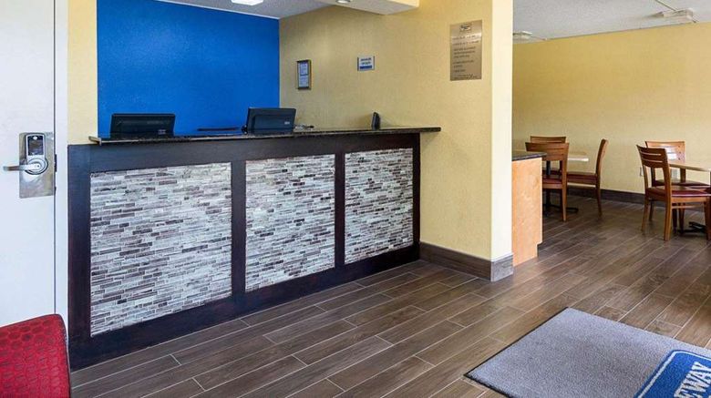 <b>Rodeway Inn Camp Springs Lobby</b>. Images powered by <a href="https://iceportal.shijigroup.com/" title="IcePortal" target="_blank">IcePortal</a>.
