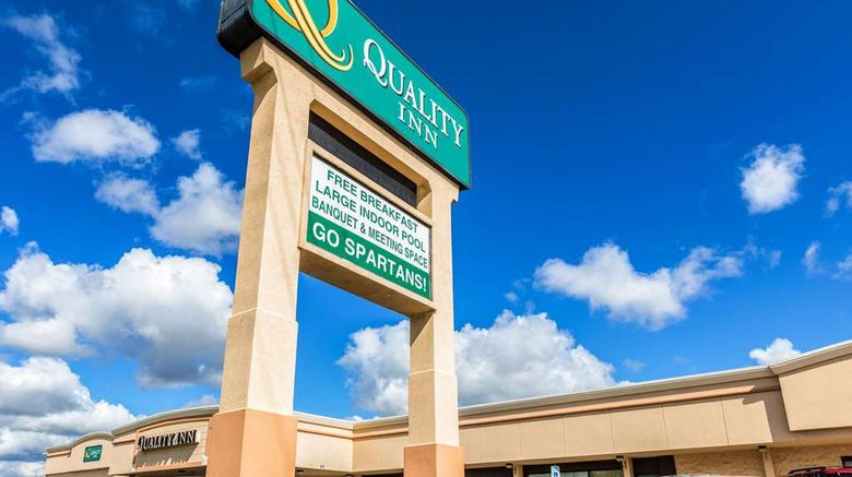 Quality Inn University Exterior. Images powered by <a href="https://iceportal.shijigroup.com" target="_blank" rel="noopener">Ice Portal</a>.