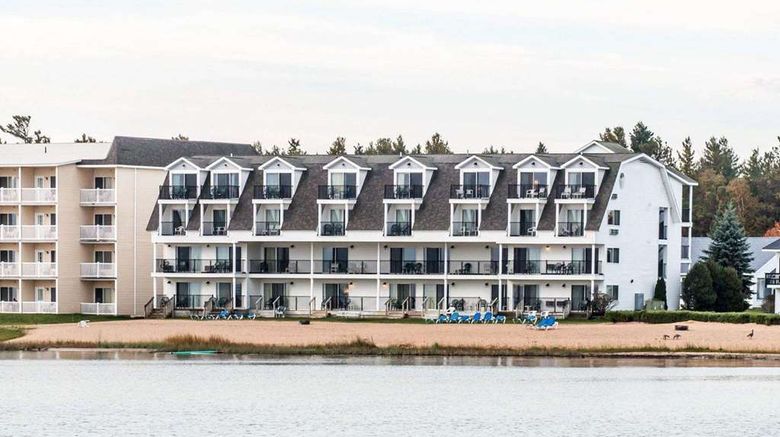 Quality Inn  and  Suites Mackinaw City Exterior. Images powered by <a href="https://iceportal.shijigroup.com" target="_blank" rel="noopener">Ice Portal</a>.