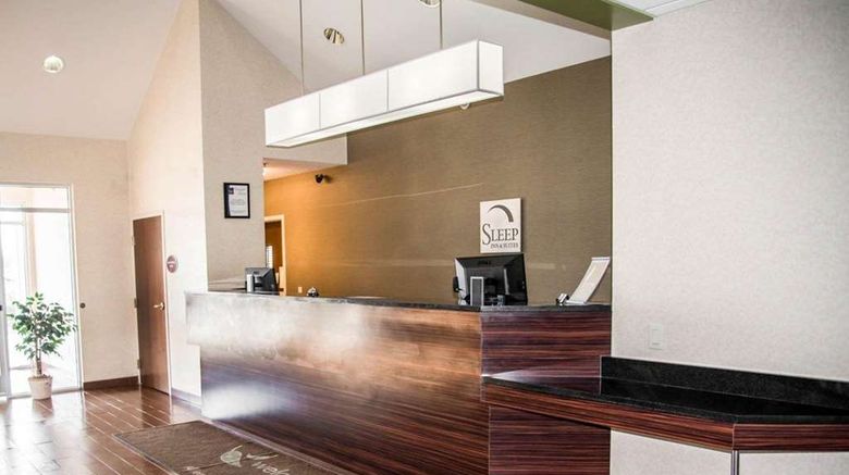 <b>Sleep Inn And Suites Allendale Lobby</b>. Images powered by <a href="https://iceportal.shijigroup.com/" title="IcePortal" target="_blank">IcePortal</a>.
