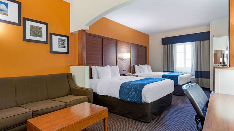 <b>Comfort Suites Stevensville Room</b>. Images powered by <a href="https://iceportal.shijigroup.com/" title="IcePortal" target="_blank">IcePortal</a>.