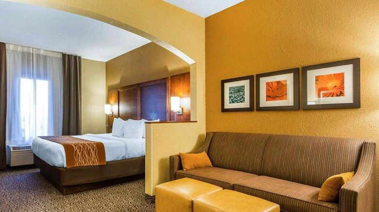 <b>Comfort Suites Ramsey Suite</b>. Images powered by <a href="https://iceportal.shijigroup.com/" title="IcePortal" target="_blank">IcePortal</a>.