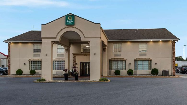 <b>Quality Inn Airport Exterior</b>. Images powered by <a href="https://iceportal.shijigroup.com/" title="IcePortal" target="_blank">IcePortal</a>.