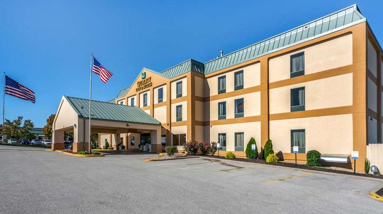 Quality Inn  and  Suites Jefferson City Exterior. Images powered by <a href="https://iceportal.shijigroup.com" target="_blank" rel="noopener">Ice Portal</a>.
