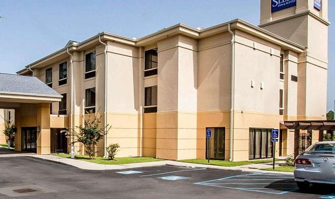 Sleep Inn and Suites Hattiesburg North Exterior