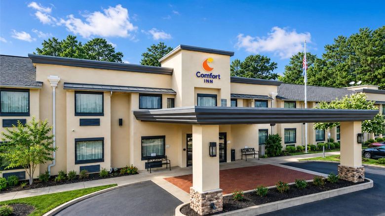 Comfort Inn Tupelo Central Exterior. Images powered by <a href="https://iceportal.shijigroup.com" target="_blank" rel="noopener">Ice Portal</a>.