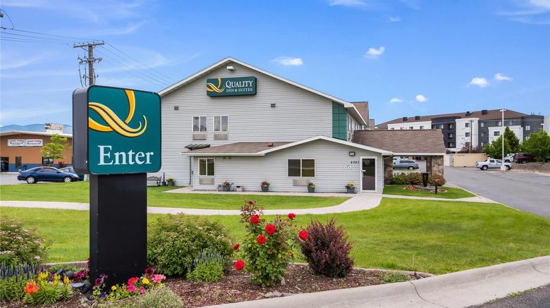 <b>Quality Inn & Suites Missoula Exterior</b>. Images powered by <a href="https://iceportal.shijigroup.com/" title="IcePortal" target="_blank">IcePortal</a>.