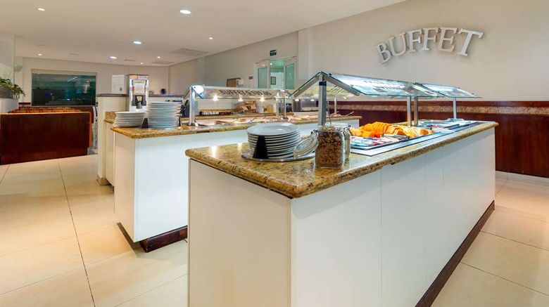 <b>Comfort Inn Monterrey Norte Restaurant</b>. Images powered by <a href="https://iceportal.shijigroup.com/" title="IcePortal" target="_blank">IcePortal</a>.